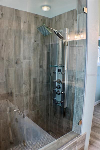 Enclosed Master Shower Stall