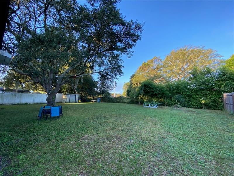 BIG Backyard is completely FENCED and there is no rear neighbor.