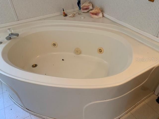 Master bath jetted tub