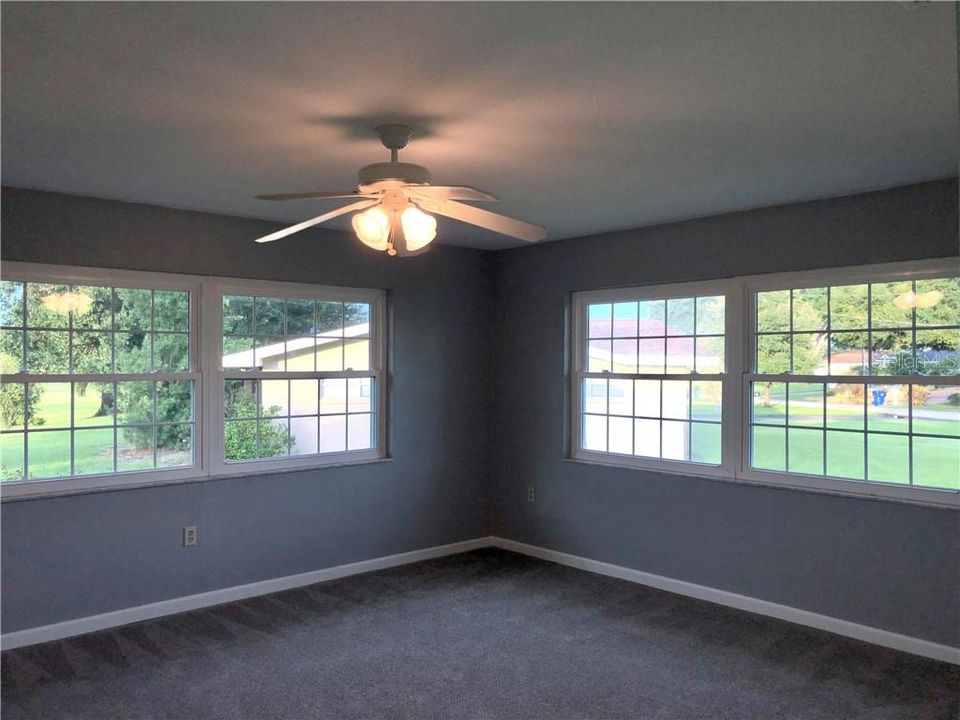 TONS OF NATURAL LIGHT IN THE SPACIOUS MASTER BEDROOM