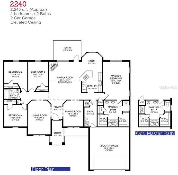 Recently Sold: $289,350 (4 beds, 2 baths, 2240 Square Feet)