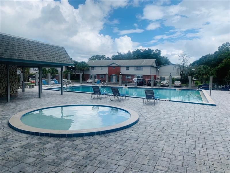 Community pool and spa