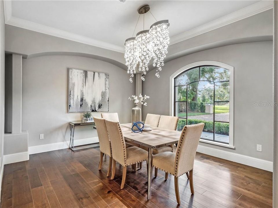 Elegant formal dining room