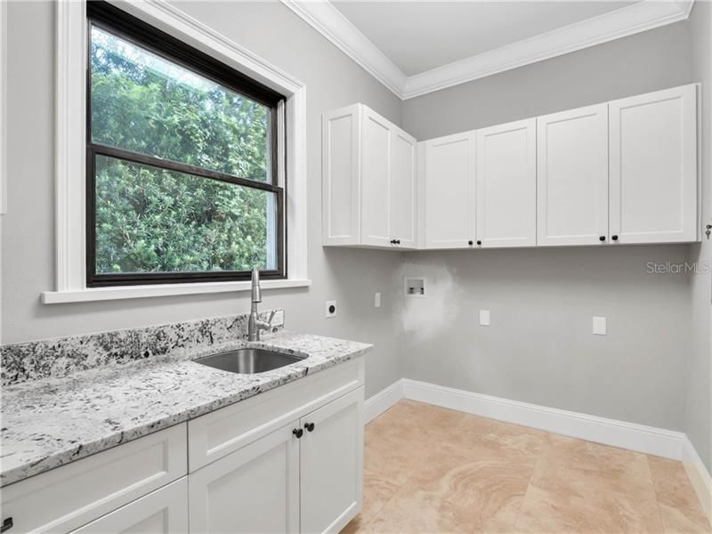 Large laundry room