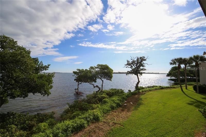 Your views from the balcony looking south over Anna Maria Sound.