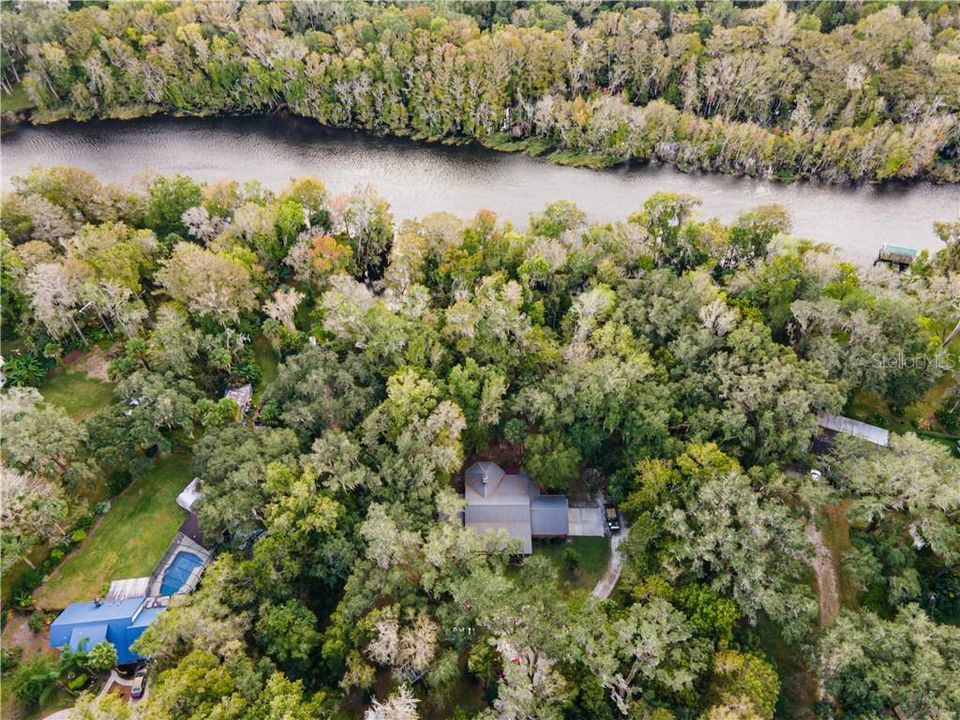 Property has 3.20 acres abutting the Outlet River
