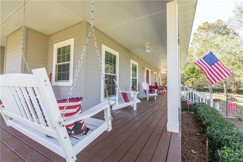 How about some "front porch sittin'" with your loved ones?