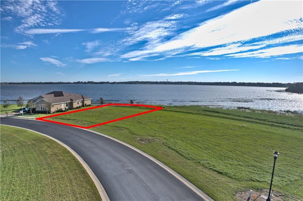 Western shore of Lake Alfred.