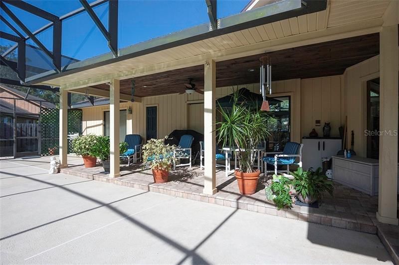 There's lots of space in the lanai and open deck space for sunny activities!