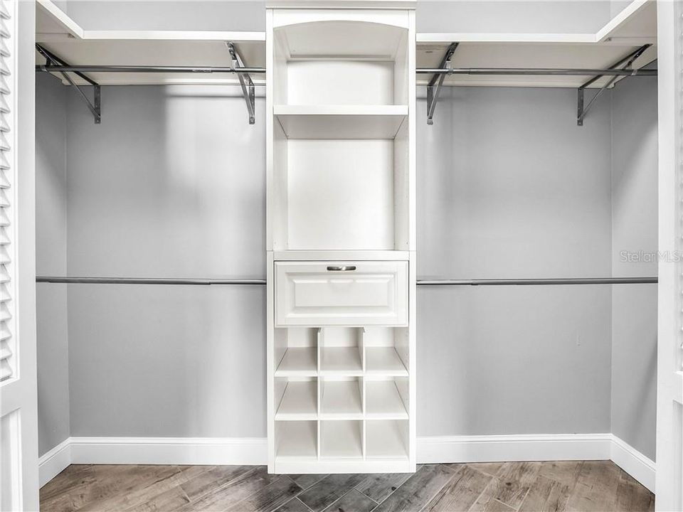 Walk in closet in the 3rd bedroom.