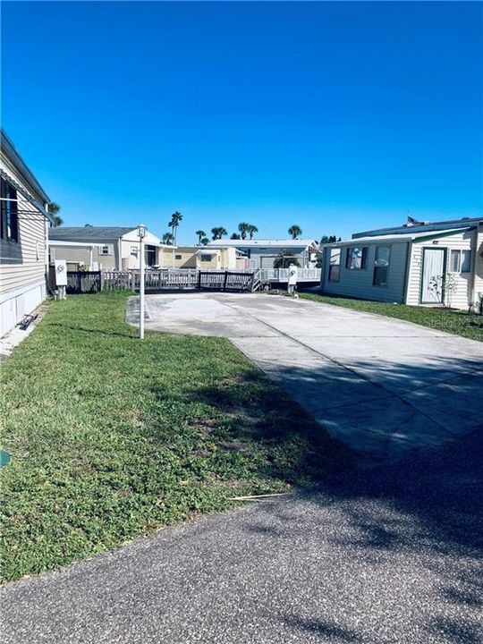 Front view of Lot
