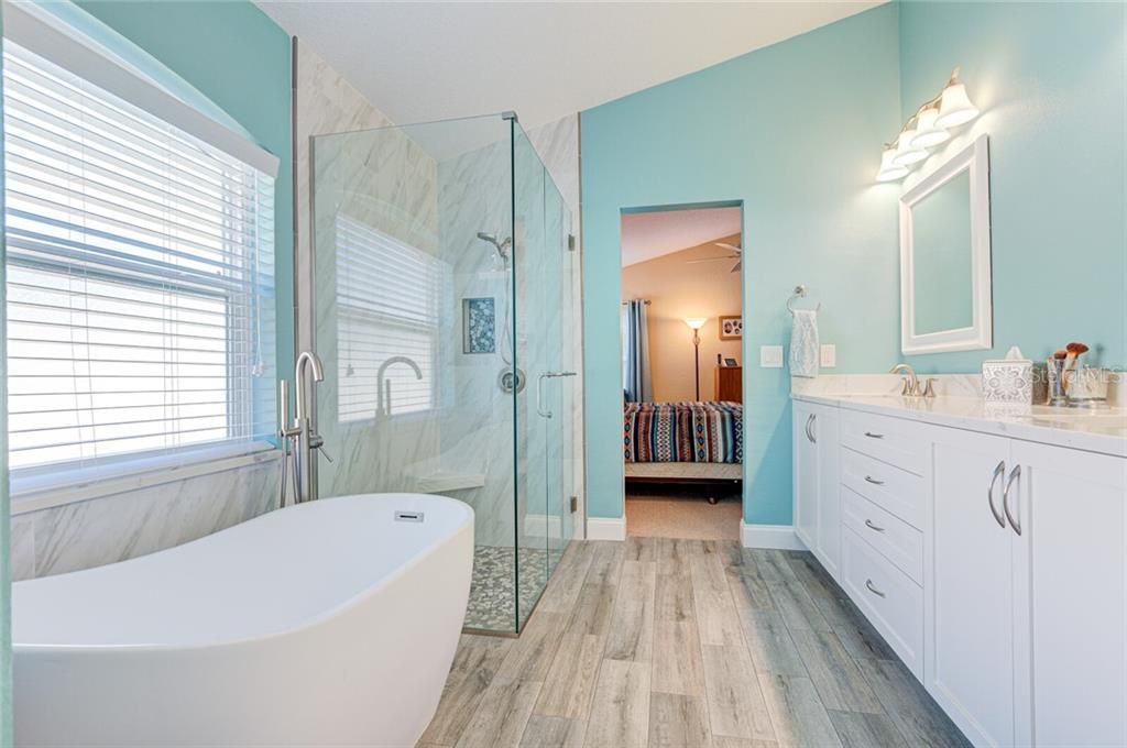 This Master Bath has so many features that make it really stand out.