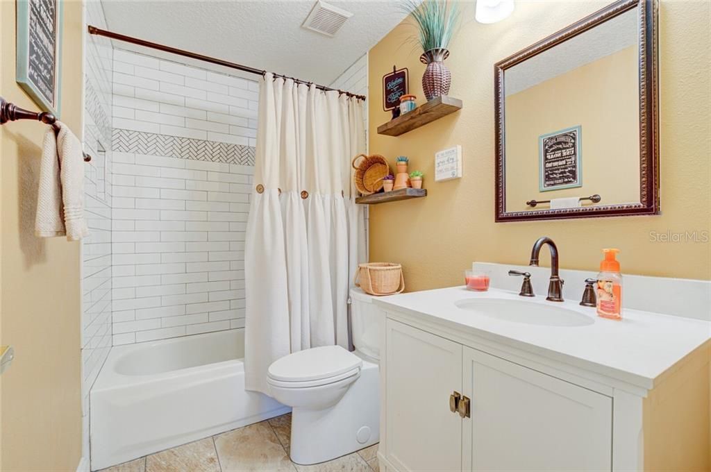 Upscale remodel on all bathrooms.