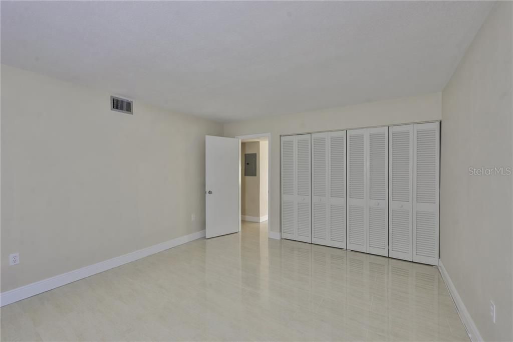 Master Bedroom with large closet