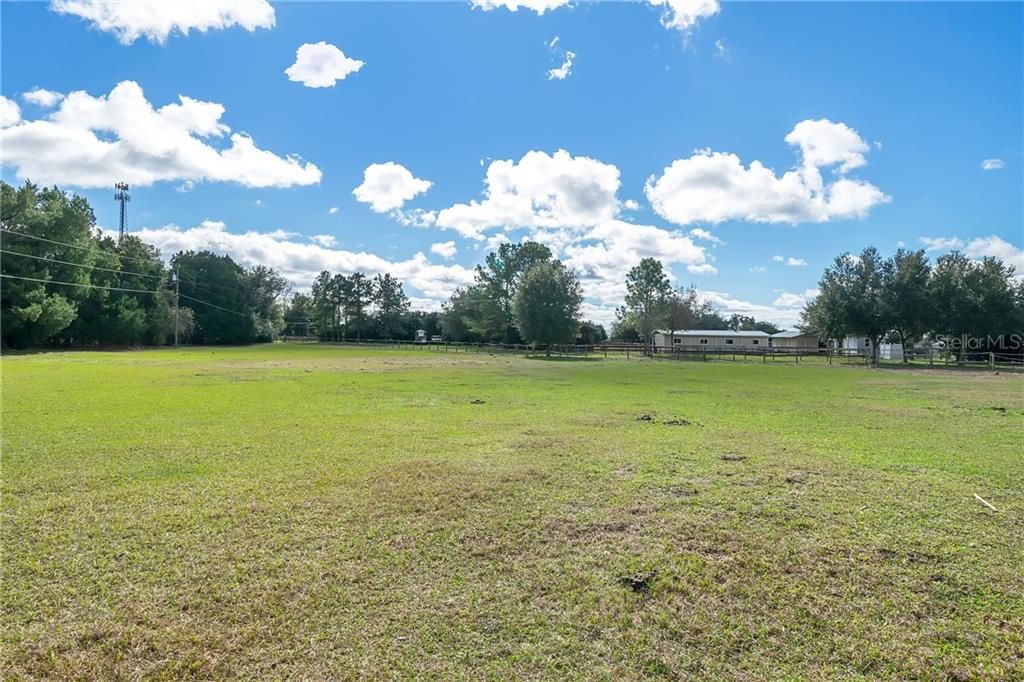 Front pasture looking south from home