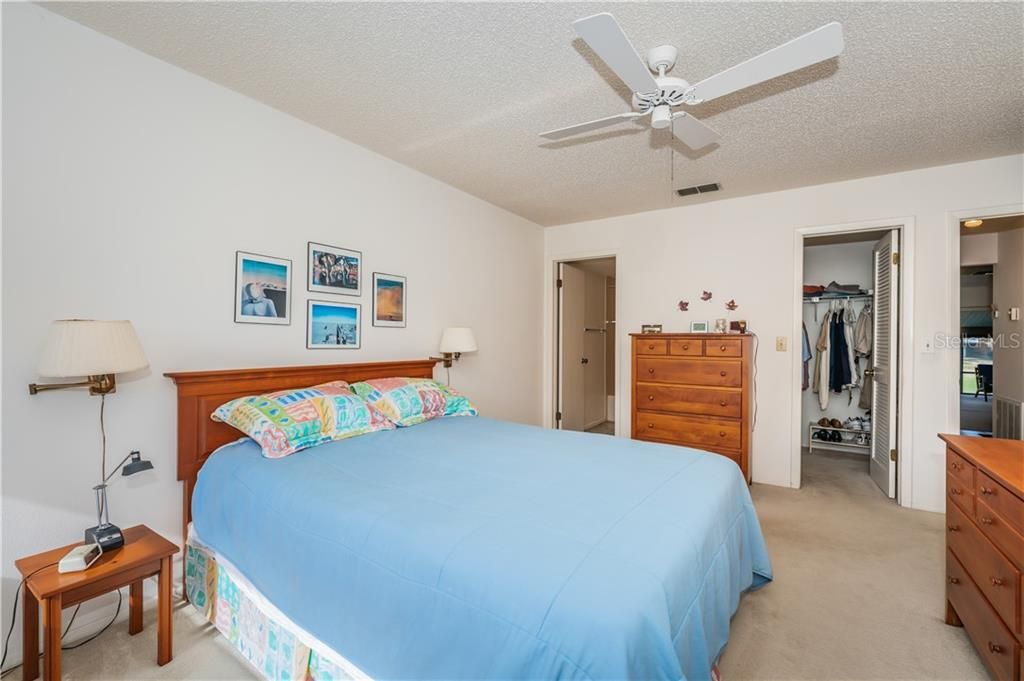 Master Bedroom into Bathroom and Walk-in Closet