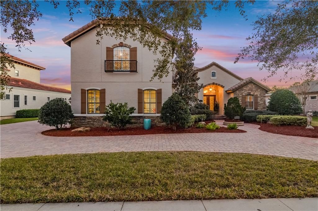 Stunning 4311 SF - 2 story Spanish Mediterranean style home in the sought after Estate section of Las Colinas.