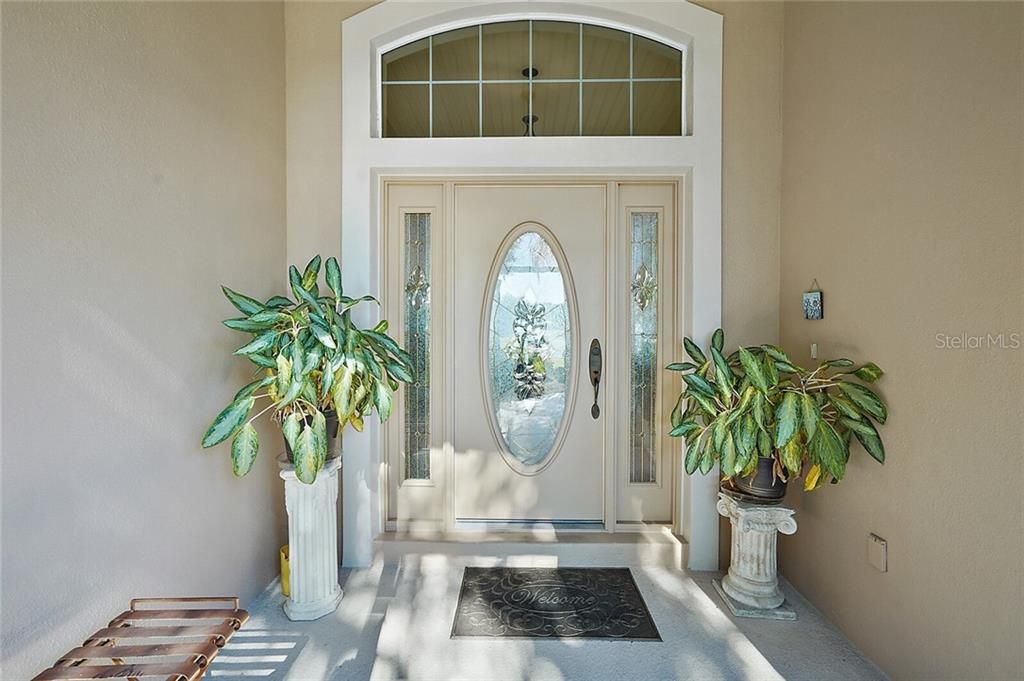 Inviting Front Entry