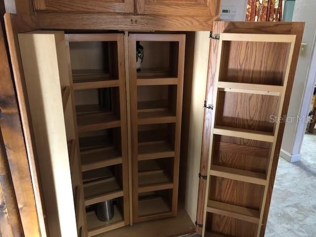 Pantry with multiple cabinetry