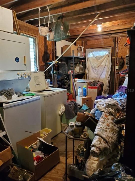 Storage Room with Washer/Dryer