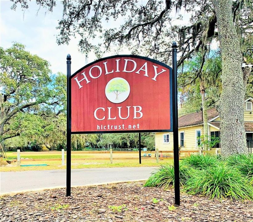 Holiday Club entrance