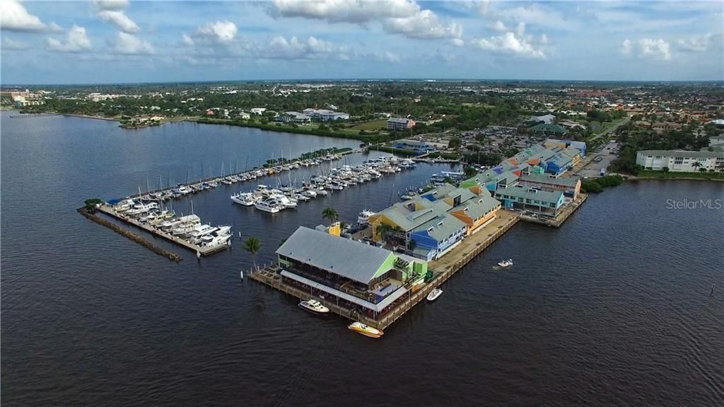Fishermen's Village under 10 minutes away in Punta Gorda with fabulous waterfront restaurants and shops