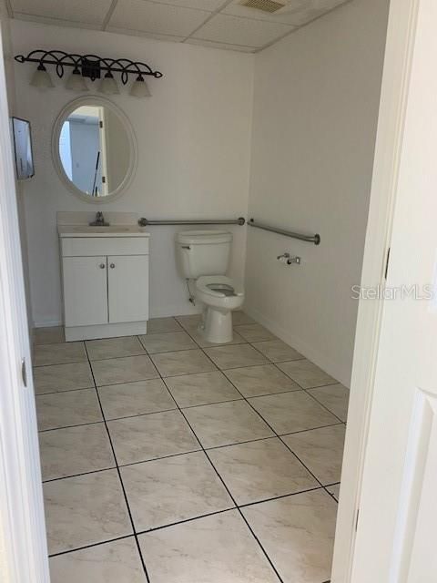 Bathroom for employees