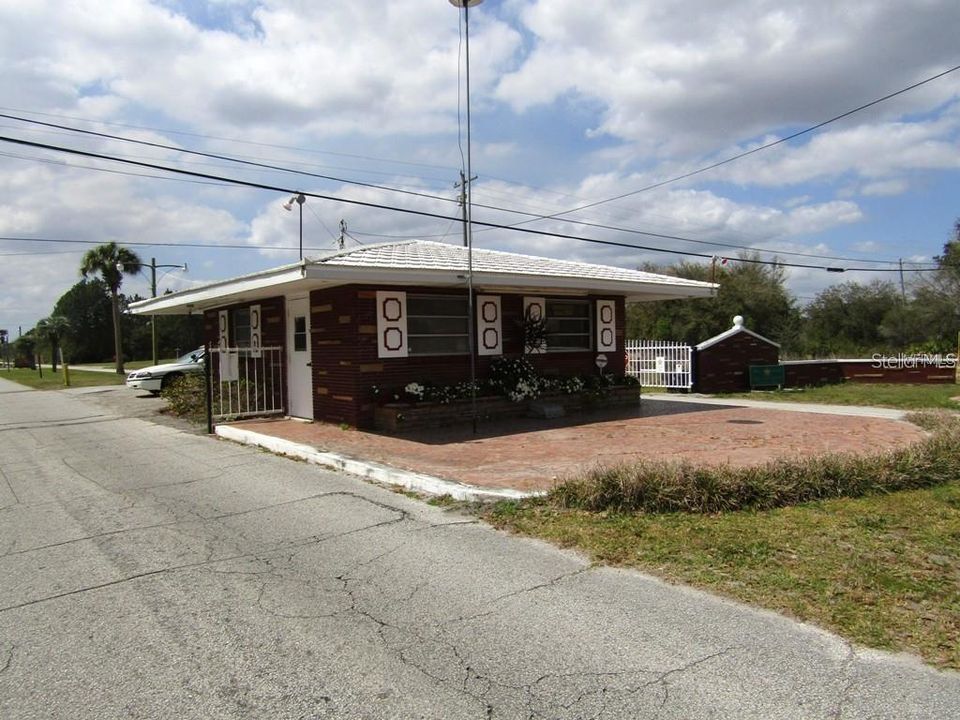 GATED COMMUNITY ENTRANCE