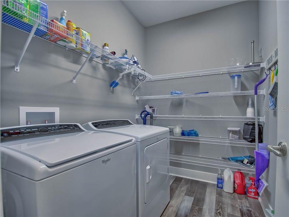 GUEST HOME PANTRY AND LAUNDRY ROOM COMBINATION