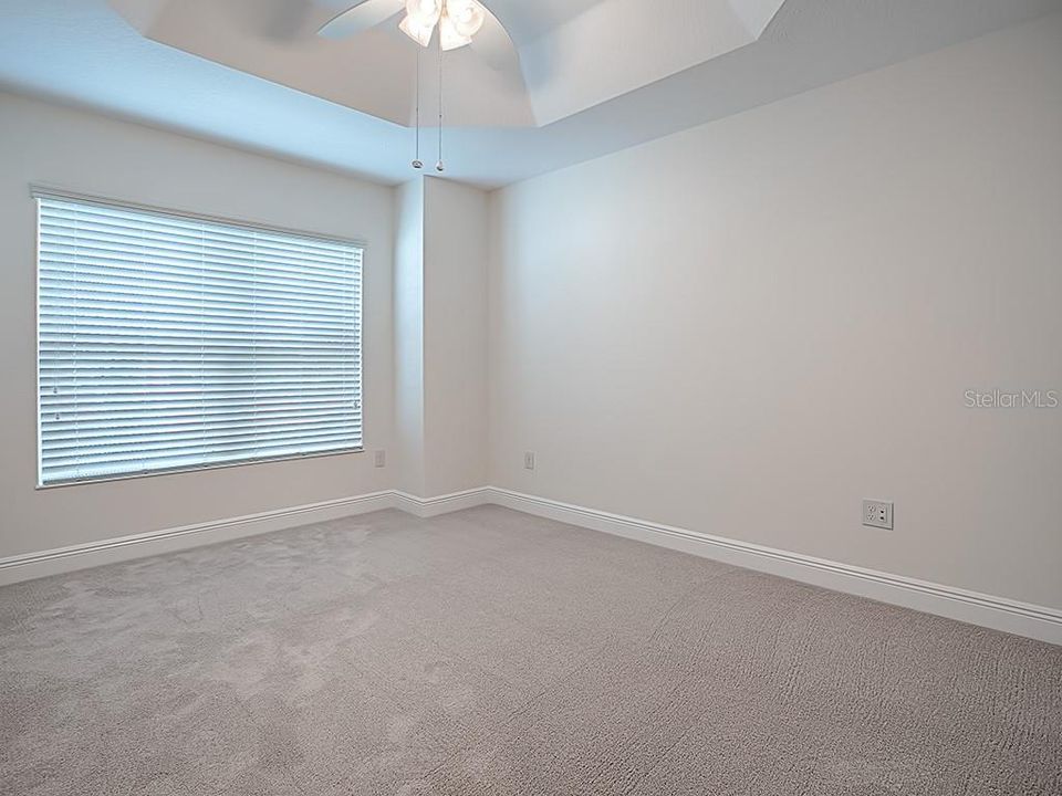 FRONT GUEST ROOM WITH TRAY CEILING!