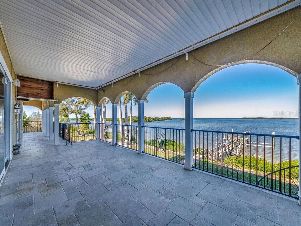 BALCONY ACCESS FROM MAIN LEVEL OF HOME