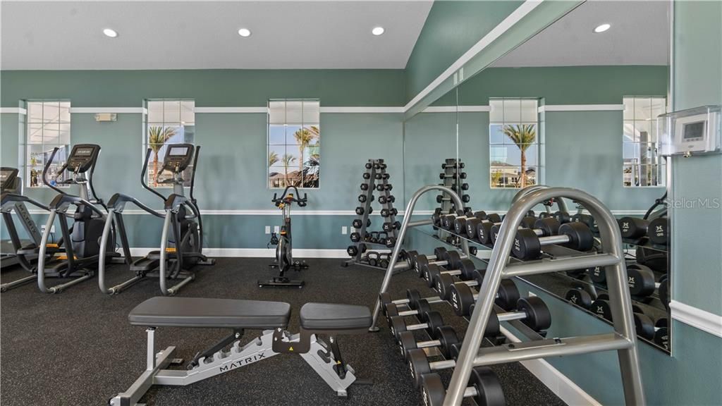 The Fitness Center at Lakeview Preserve community!