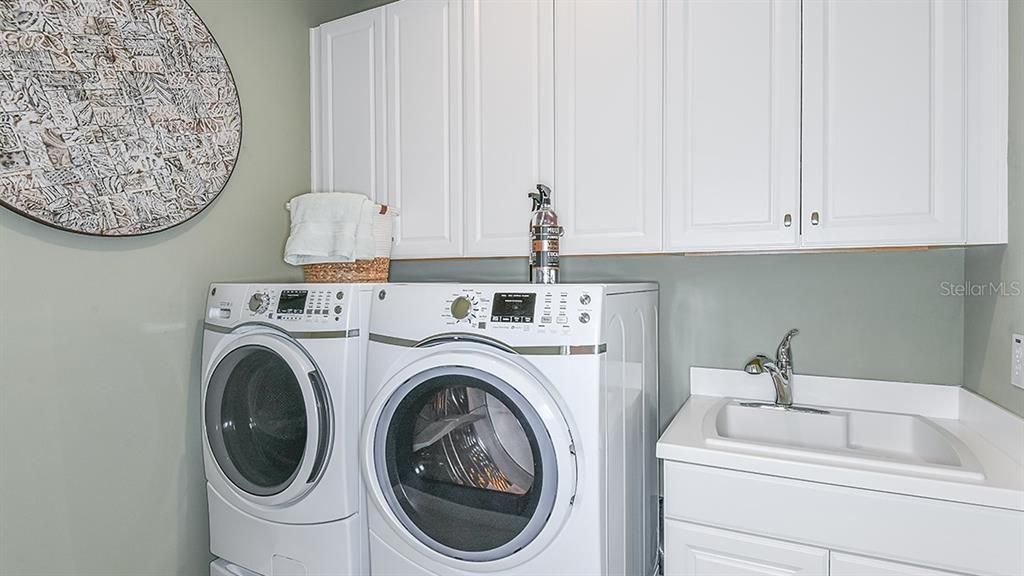 REPRESENTATIVE PHOTO. There's plenty of room for extra storage in this spacious Laundry room.