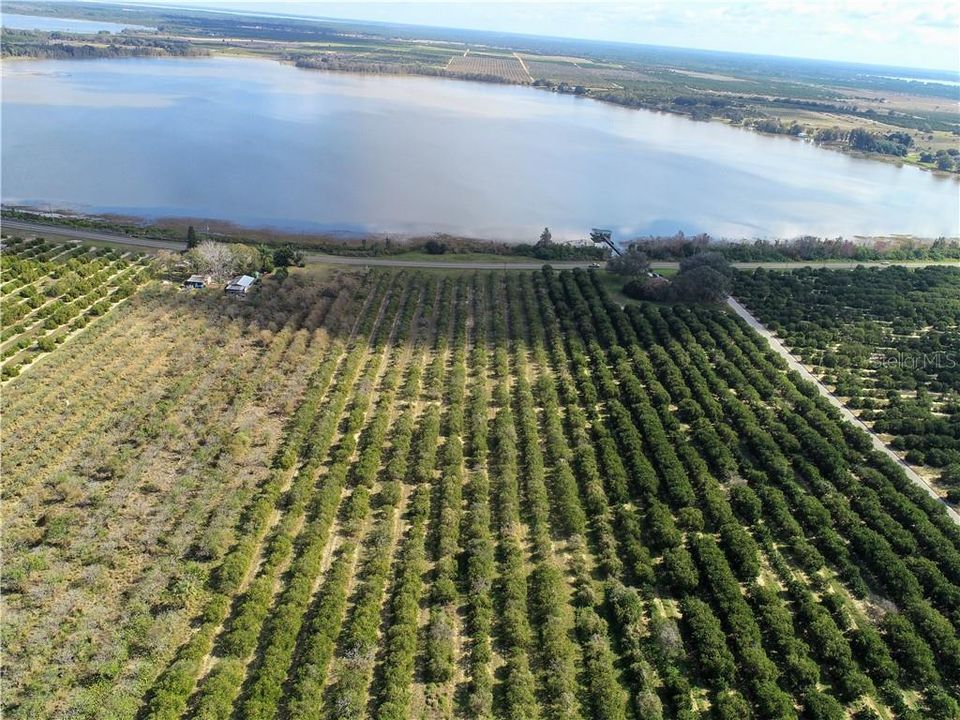 AERIAL OF MOODY LAKE HILL SUBDIVISION- 4 LOTS