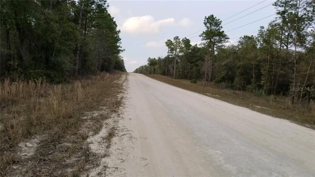 Lot on Right Looking North