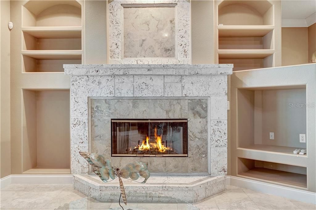 Beautiful Dual Fuel Fireplace