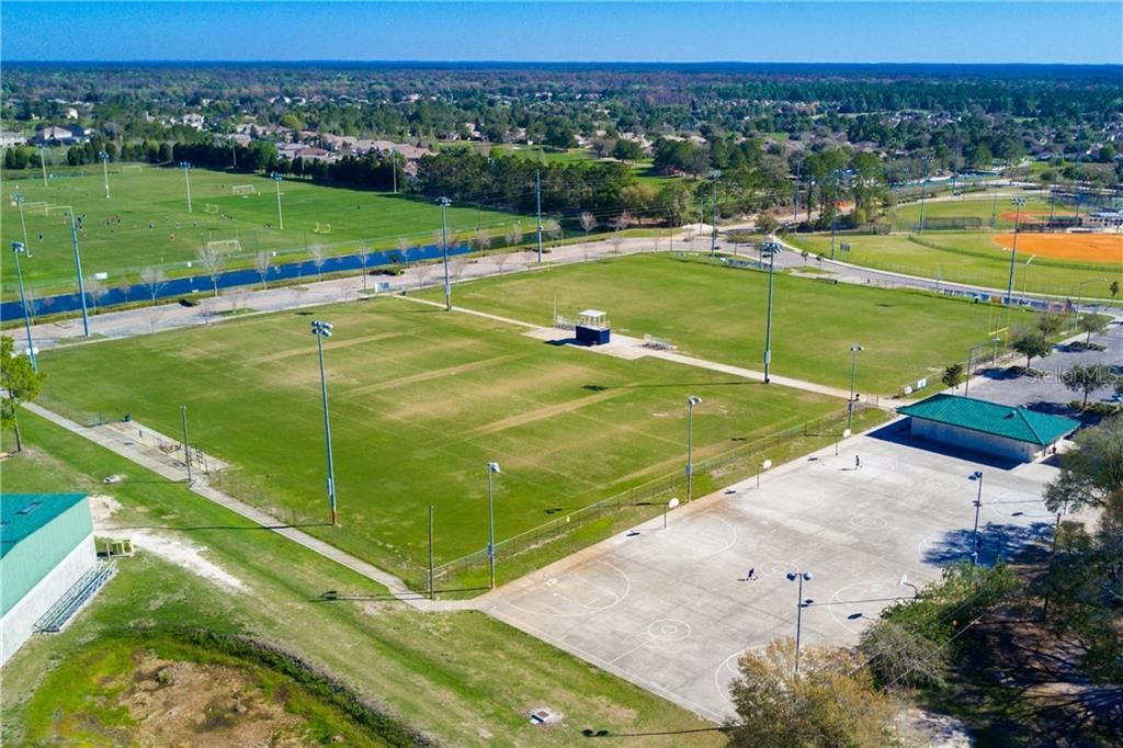 Land O Lakes Recreation Complex is right next door & offers soccer fields, community pool, & lots more!