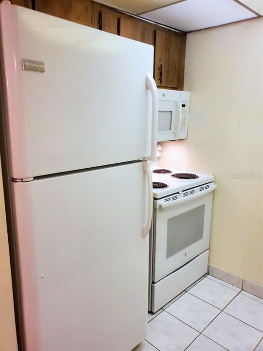 Appliances are newer and are included