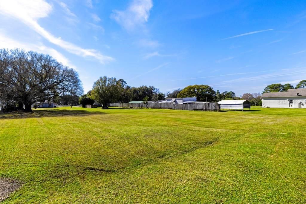 Looking from eastern side of property west