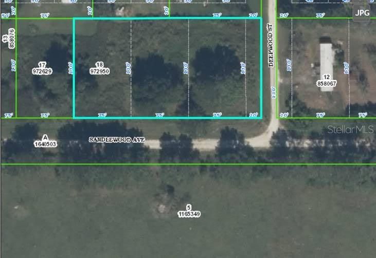 Plat Map - Lot 20 - Sandlewood Ave