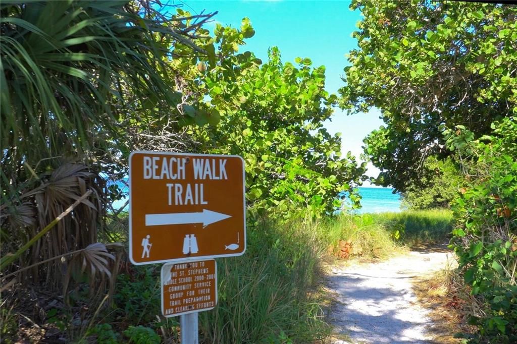 Emerson Point Preserve beach.