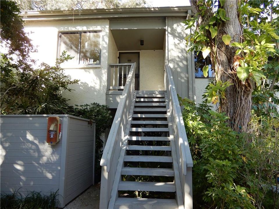 Second floor entry to the condo