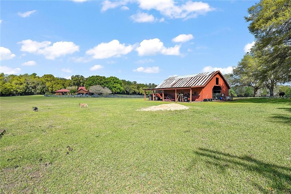 Home and Barn Located on 9-Acres