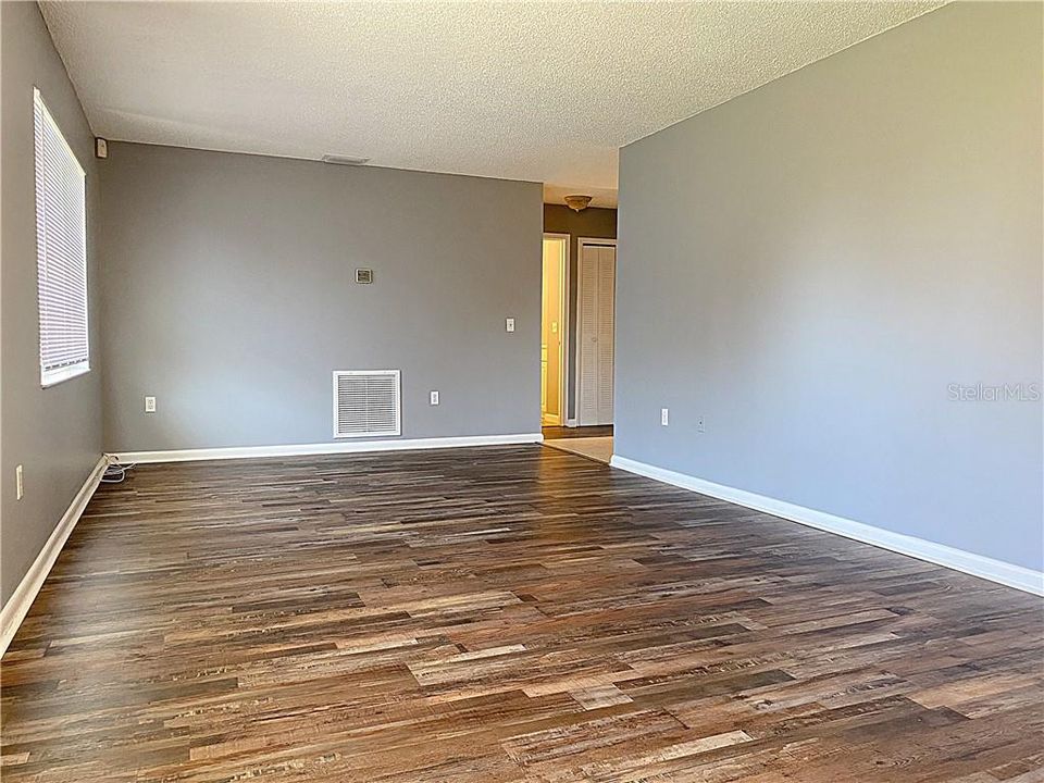 Dining Room/Living Room combo, viewed from the kitchen