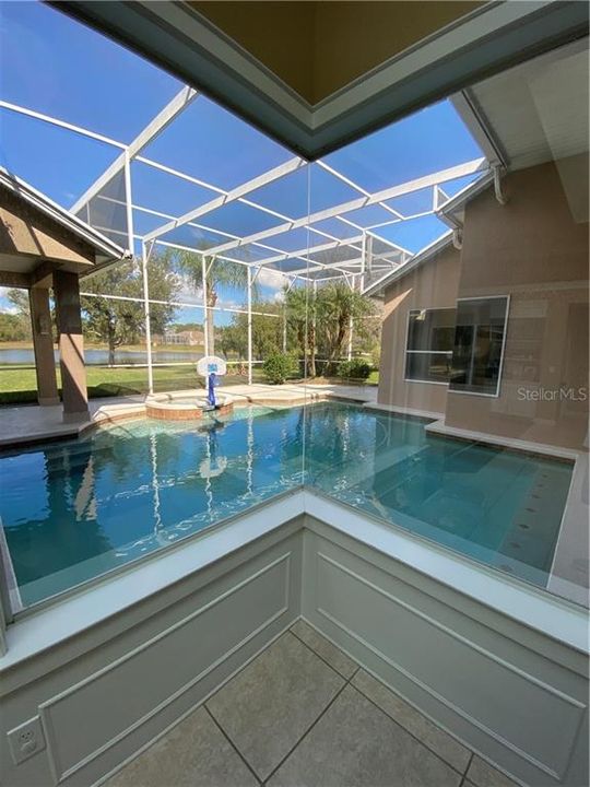 Fantastic pool view