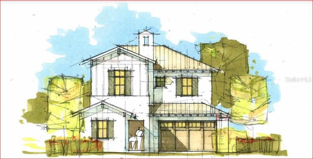Artist Rendering of the Home