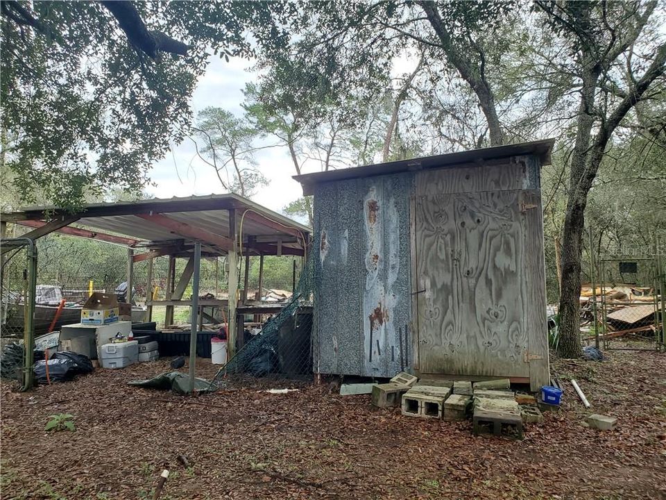 Shed and Carport/Pole Barn