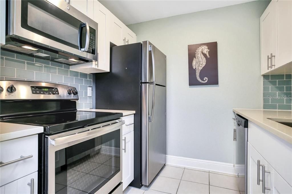 All units have stainless appliances