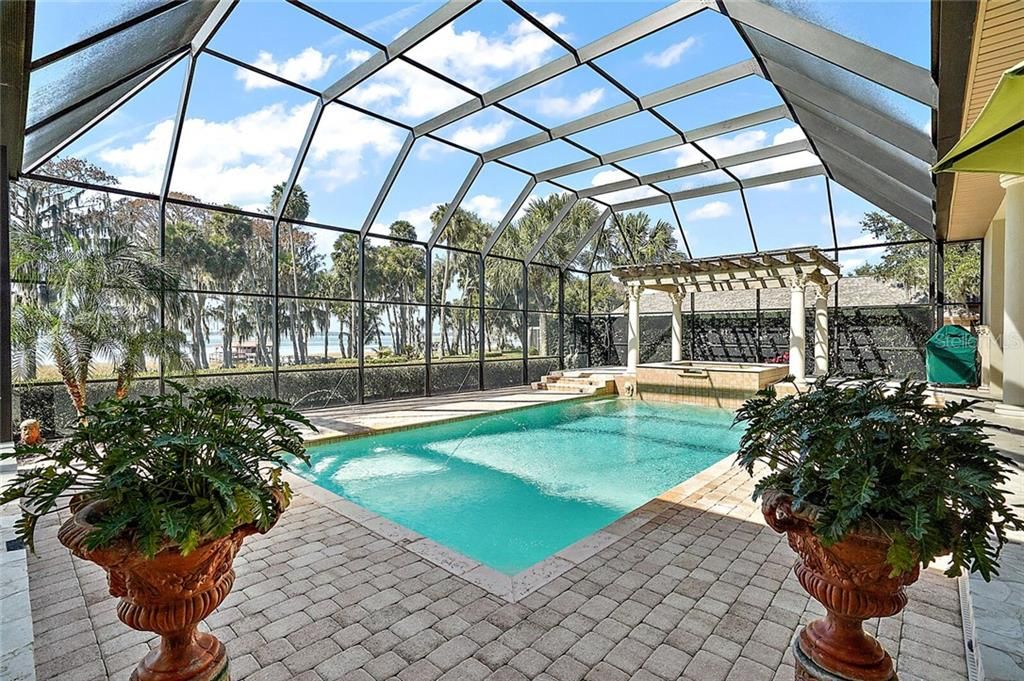 Sparkling pool area provides endless days of summer fun!