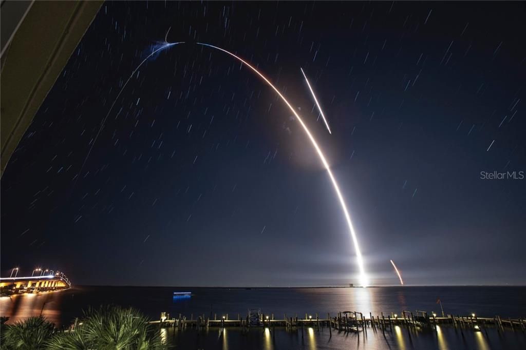 Night time Rocket Launches are breathtaking!